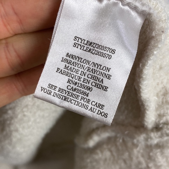 Z Supply Kaye Feather Knit Cardigan - Bone - Size Large - Picture 8 of 10